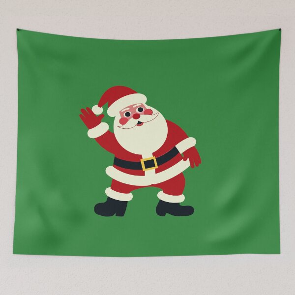 Item preview, Santa Claus Waving Holiday Fun Cut Out  designed and sold by taiche.