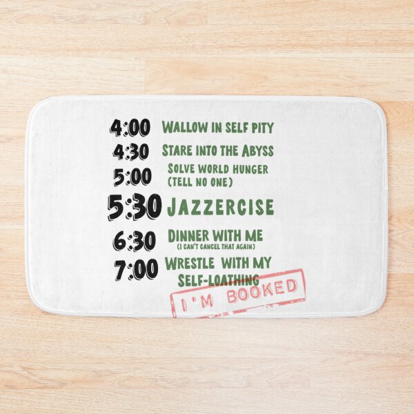 Item preview, Grinch – Funny Holiday Schedule Parody Art designed and sold by Hadley Murphy.