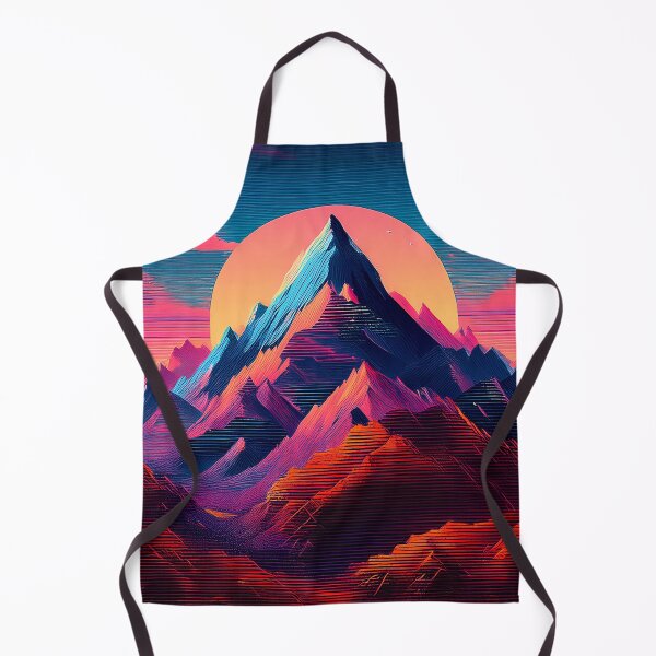 Item preview, Glitch Mountain Art, Weirdcore, Fantasy Art designed and sold by CharlottePlaceArt.