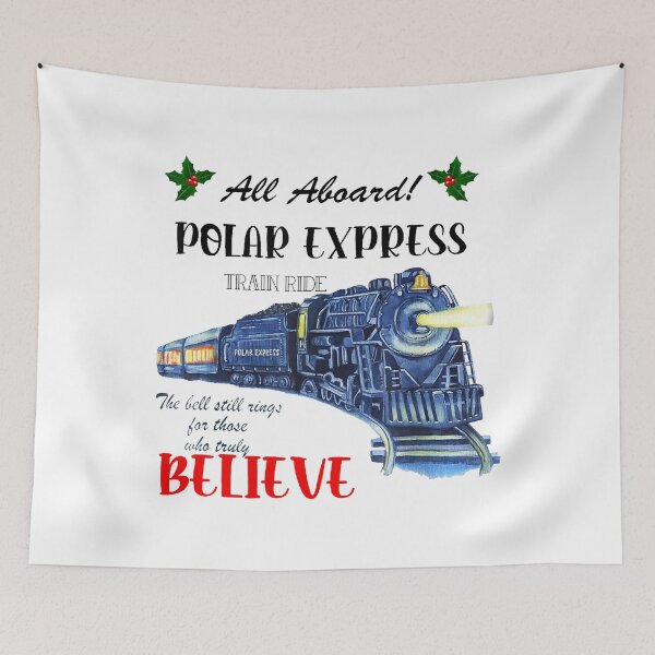 Item preview, All Aboard Polar Express Train Ride Believe Christmas  designed and sold by jimfarrepo.
