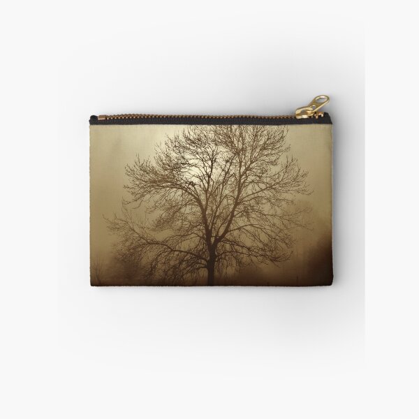 Item preview, Ash tree in fog, Hob Moor, sepia designed and sold by paulboizot.