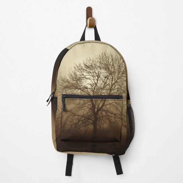Item preview, Ash tree in fog, Hob Moor, sepia designed and sold by paulboizot.