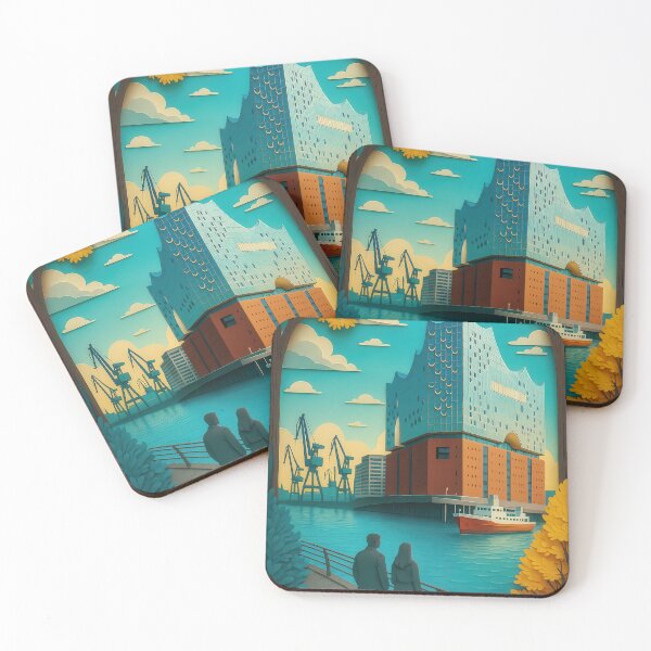 Item preview, One Hundred Magic Urban Places - ELBPHILHARMONIE - Hamburg designed and sold by Earth Celebration Designs.