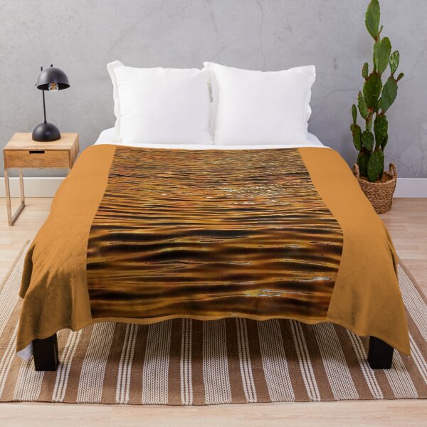 Item preview, Golden shallow waves, watercolour effect designed and sold by paulboizot.