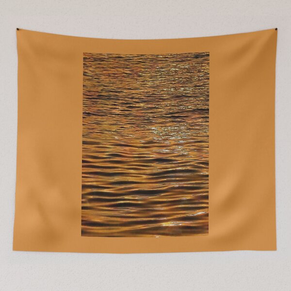 Item preview, Golden shallow waves, watercolour effect designed and sold by paulboizot.