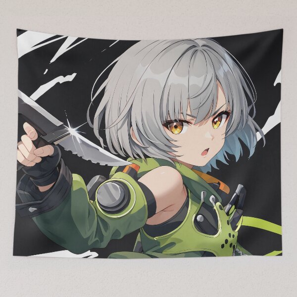 Item preview, Anby Demara Combat Blade Zenless Zone Zero Anime Girl Waifu Warrior designed and sold by Raslbazola.