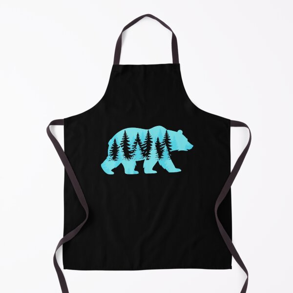 Item preview, Nature Forest Mountains Trees Wildlife Animal Brown Bear designed and sold by papertaless.