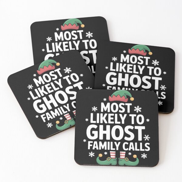 Item preview, Most Likely To Ghost Family Calls Matching Christmas Elf designed and sold by papertaless.
