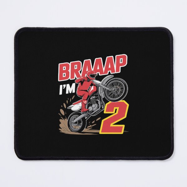 Item preview, Braaap I_m 2 Year Old Birthday Motocross Dirt Bike designed and sold by petrichorsworld.