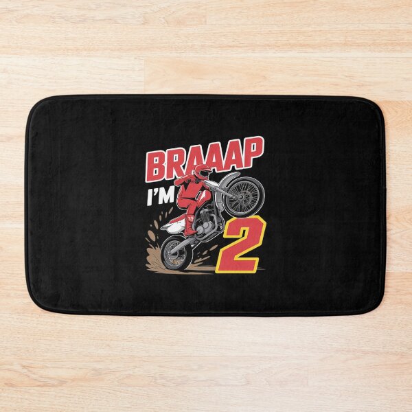 Item preview, Braaap I_m 2 Year Old Birthday Motocross Dirt Bike designed and sold by petrichorsworld.