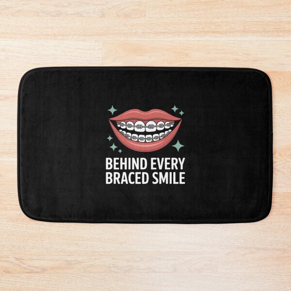 Item preview, Braces Mom Orthodontist Dad Smile Investment Ortho Parent designed and sold by petrichorsworld.