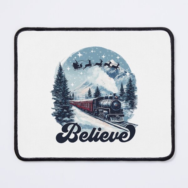 Item preview, Believe North Pole Train designed and sold by jimfarrepo.