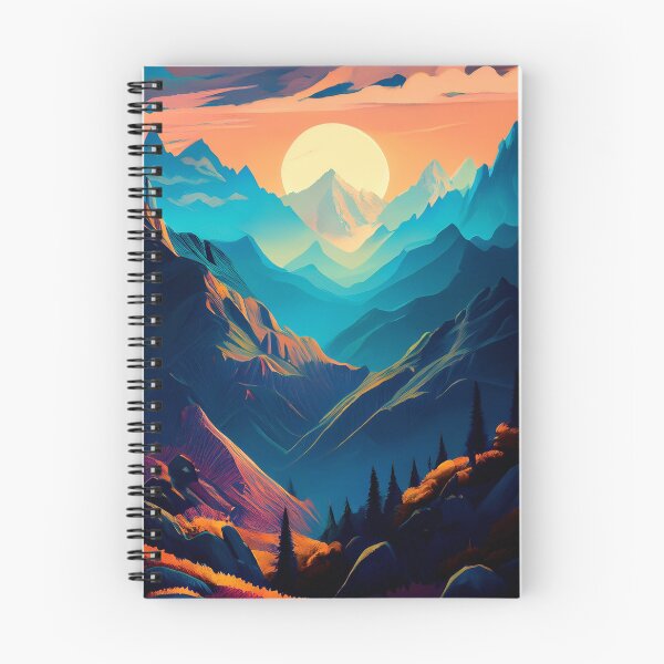 Item preview, Glitch Mountain Art, Weirdcore, Fantasy Art designed and sold by CharlottePlaceArt.