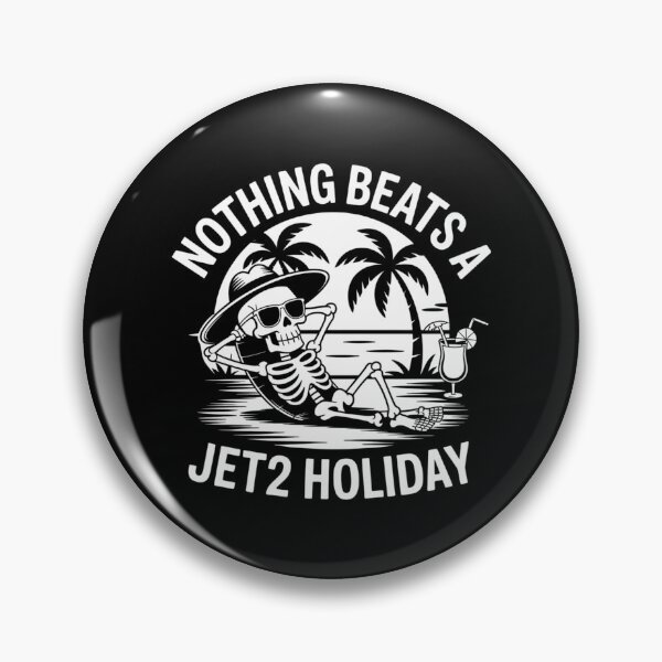 Item preview, Nothing Beats a Jet 2 Holiday Funny Skeleton Quote Design  designed and sold by papertaless.