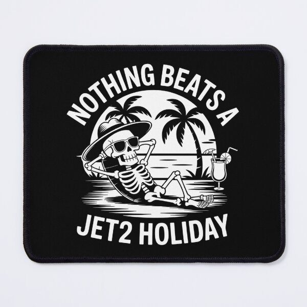 Item preview, Nothing Beats a Jet 2 Holiday Funny Skeleton Quote Design  designed and sold by papertaless.