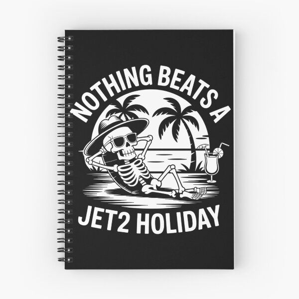 Item preview, Nothing Beats a Jet 2 Holiday Funny Skeleton Quote Design  designed and sold by papertaless.