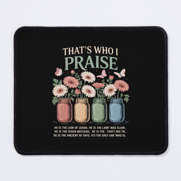 Item preview, Brandon That's Who I Praise Jesus Christian Lake designed and sold by petrichorsworld.