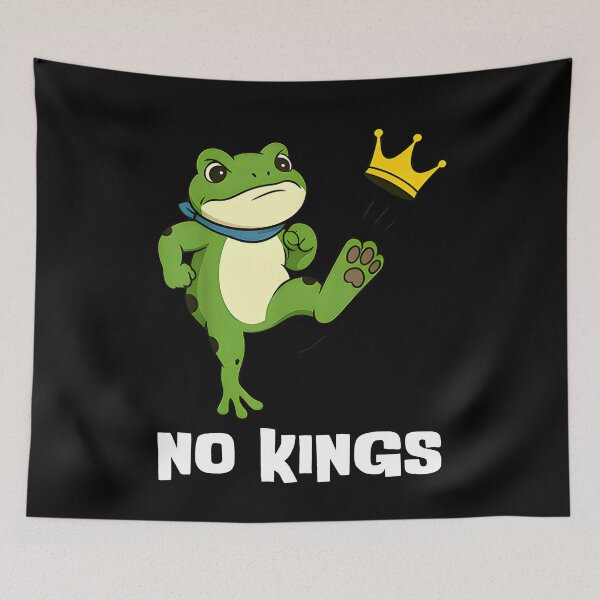 Item preview, Portland Frog No Kings T-Shirt designed and sold by SenanDan.