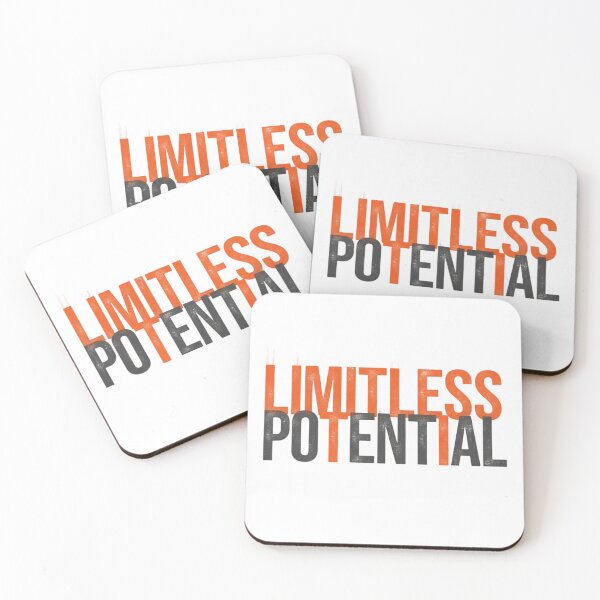 Item preview, Limitless Potential – Motivational Grunge Design designed and sold by Kavya Art.