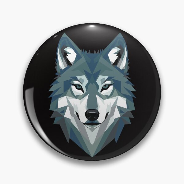 Item preview, Frost Spirit – Geometric Wolf designed and sold by Lumive.