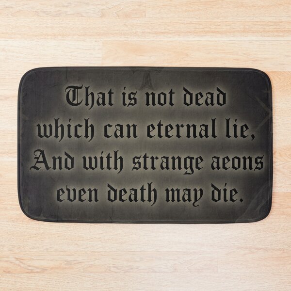 Item preview, That is not dead which can eternal lie designed and sold by jahilliya.