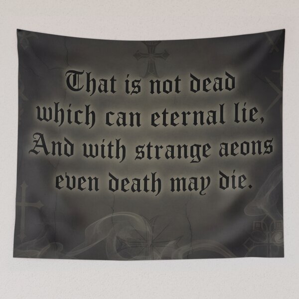 Item preview, That is not dead which can eternal lie designed and sold by jahilliya.