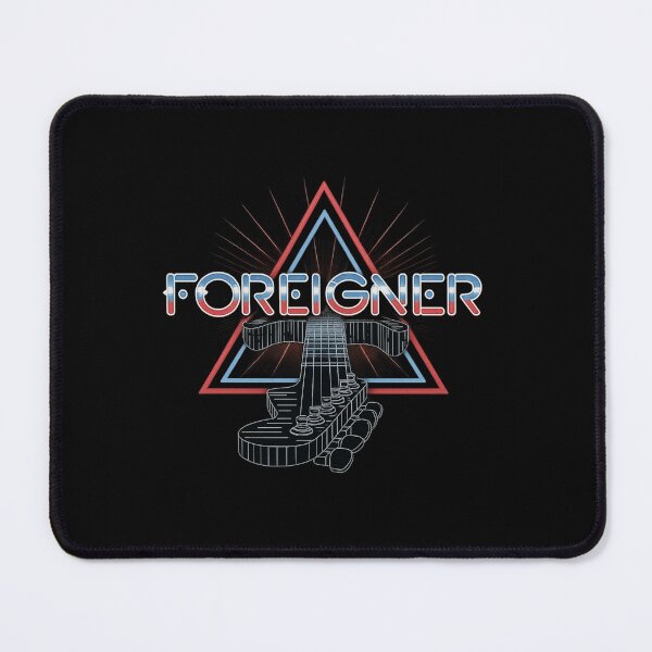 Artikelvorschau, Foreigner – Neon Triangle Guitar Perspective entworfen und verkauft von ketttitisandnon.