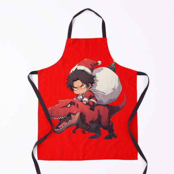 Item preview, Mugen Samurai Champloo Anime Christmas Dinosaur Santa Claus Chibi Style designed and sold by Raslbazola.