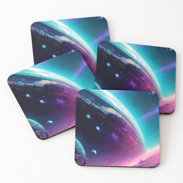 Item preview, Glitch Space Art, Weirdcore, Fantasy Art designed and sold by CharlottePlaceArt.