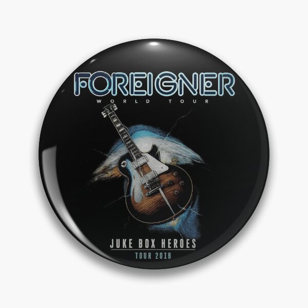 Item preview, Foreigner – Juke Box Heroes World Tour 2018 designed and sold by ketttitisandnon.