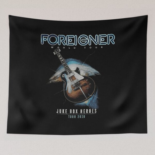 Item preview, Foreigner – Juke Box Heroes World Tour 2018 designed and sold by ketttitisandnon.
