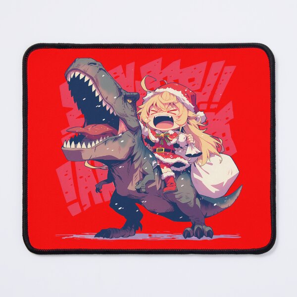 Item preview, Tanya Degurechaff Christmas Ride Dinosaur Saga Of Tanya The Evil Anime designed and sold by Raslbazola.