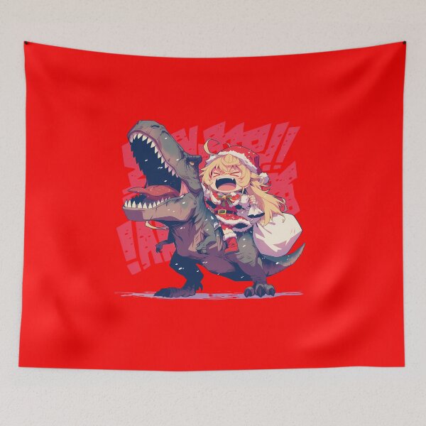 Item preview, Tanya Degurechaff Christmas Ride Dinosaur Saga Of Tanya The Evil Anime designed and sold by Raslbazola.