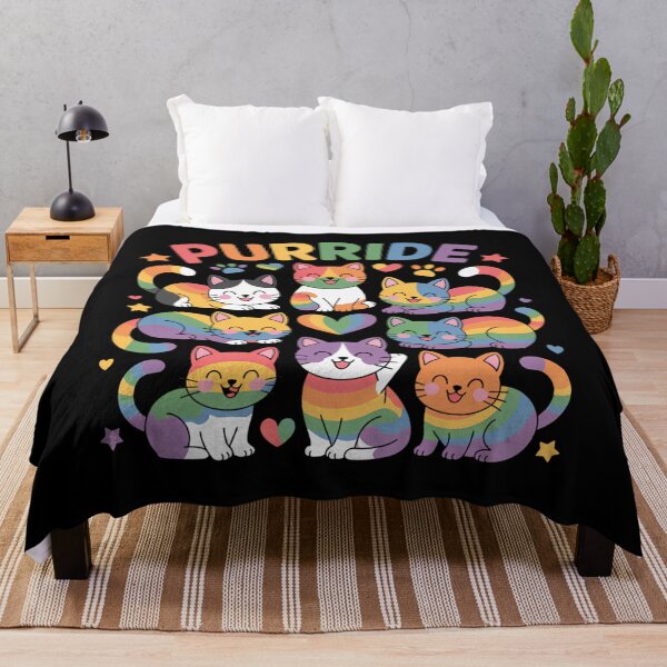 Item preview, Animal Lovers Purr Cat Pride Allies LGBT designed and sold by Formatage.