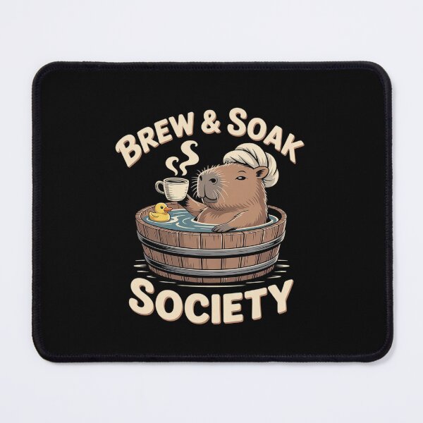 Item preview, Brew & Soak Society Capybara Coffee Hot Tub designed and sold by KingsLife1994.