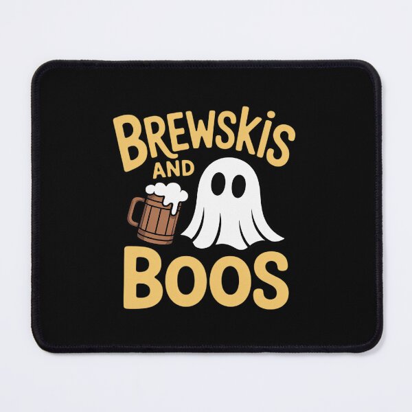 Item preview, Brewskis and Boos Ghost Beer Halloween Graphic designed and sold by KingsLife1994.