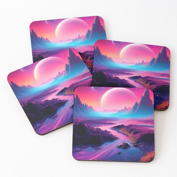 Item preview, Glitch Space Art, Weirdcore, Fantasy Art designed and sold by CharlottePlaceArt.