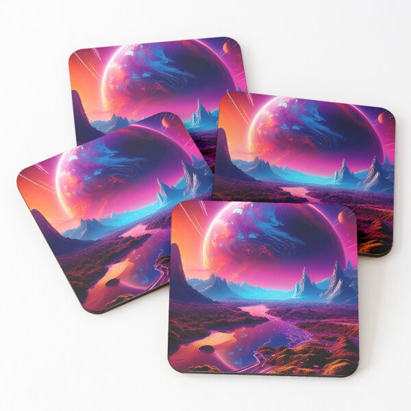Item preview, Glitch Space Art, Weirdcore, Fantasy Art designed and sold by CharlottePlaceArt.
