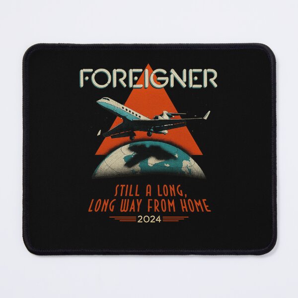 Item preview, Foreigner – Still a Long, Long Way from Home 2024 (Jet & Globe) designed and sold by ketttitisandnon.