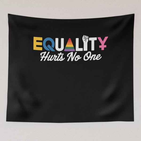 Item preview, Equality Hurts No One, Rainbow LGBTQ Gay Pride designed and sold by Formatage.