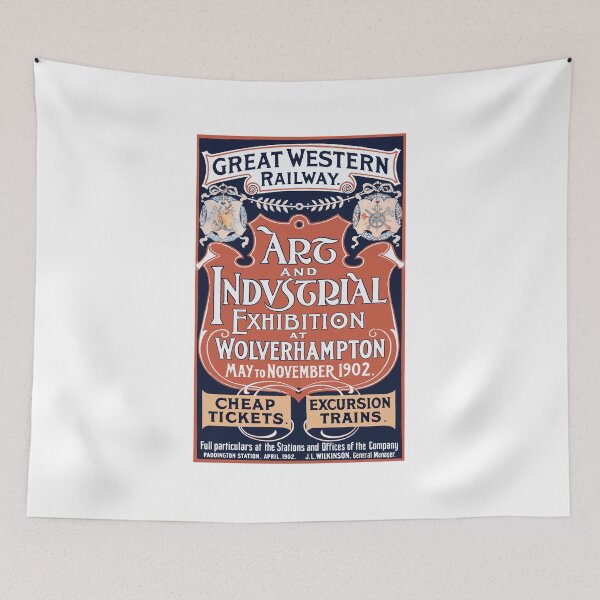 Item preview, Vintage Great Western Railway Poster designed and sold by Random Railways.