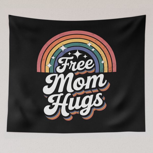 Item preview, Free Mom Hugs Rainbow Heart LGBT Flag LGBT Pride Month designed and sold by Formatage.