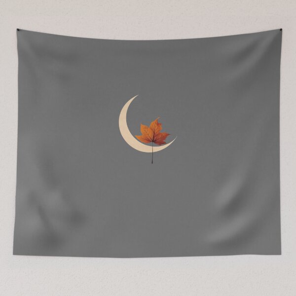 Item preview, Moon & Maple – Autumn Night Tee designed and sold by EcoArtTees.