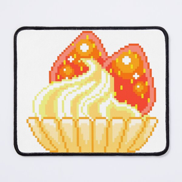 Item preview, Cute strawberry shortcake pixel designed and sold by croissantback.