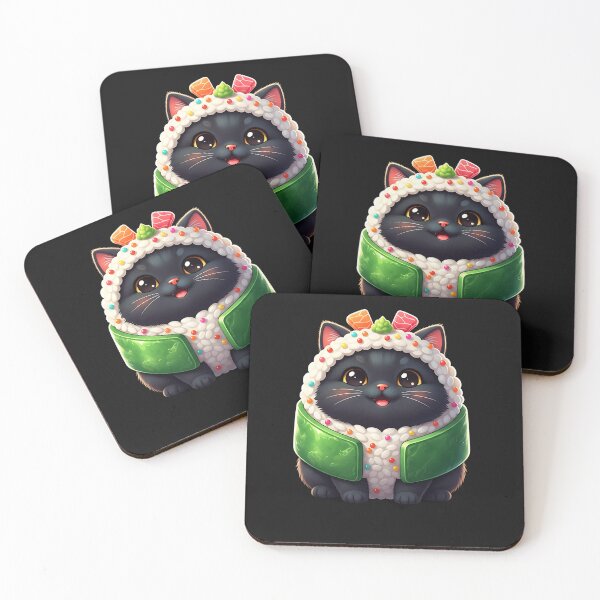 Item preview, Funny Cat Wasabi Costume Sushi Anime Cosplay designed and sold by TalalosART.