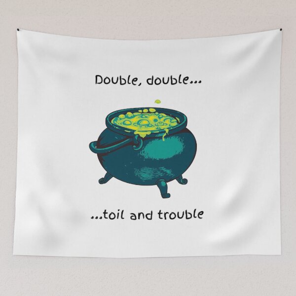 Item preview, Witchy Cauldron with Shakespeare Quote designed and sold by Crap Fairy.
