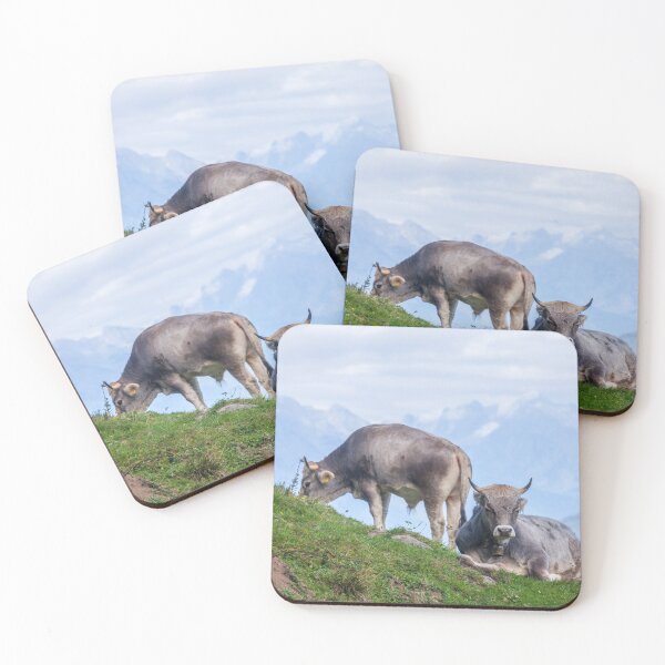 Item preview, Cows grazing in a pasture, Neustift im Stubaital, Stubaital, Stubai, Tyrol, Austria designed and sold by Torsten  Krüger.