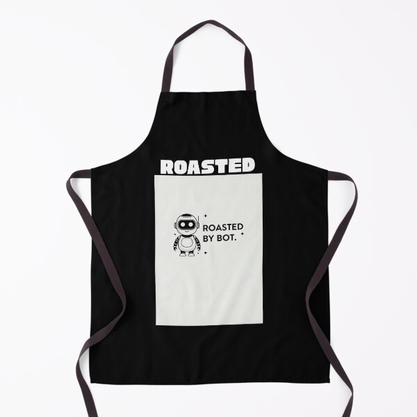 Item preview, Roasted by Bot – AI Roast Tee designed and sold by EcoArtTees.
