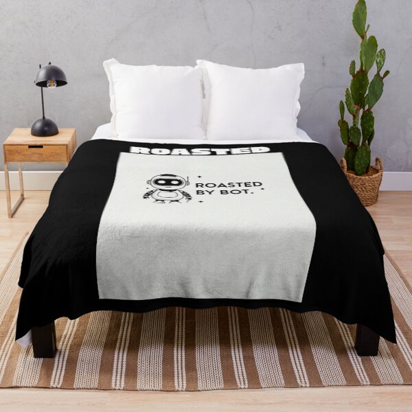 Item preview, Roasted by Bot – AI Roast Tee designed and sold by EcoArtTees.