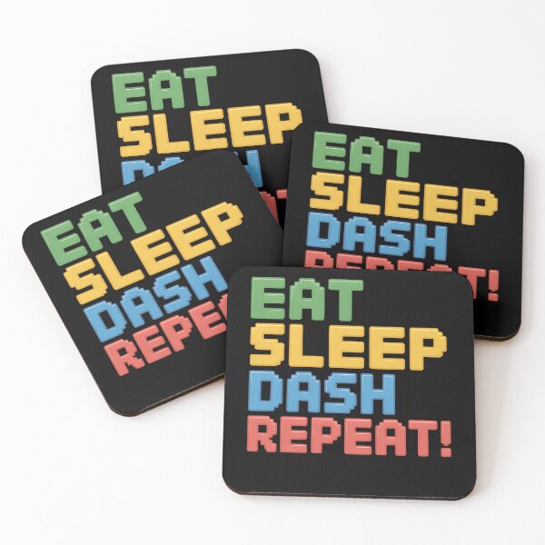 Item preview, Geometry Video Gamer Lover Eat Sleep Dash Repeat! designed and sold by Formatage.